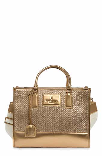 Chiswick Raffia Metallic Tote