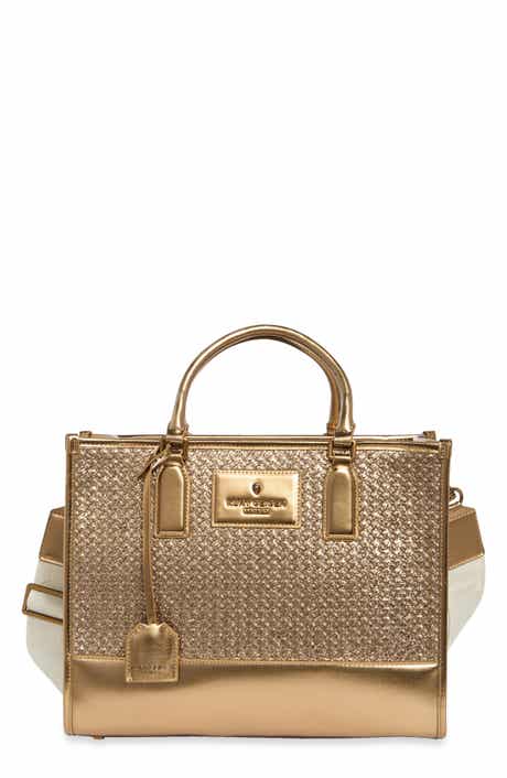 Chiswick Raffia Metallic Tote