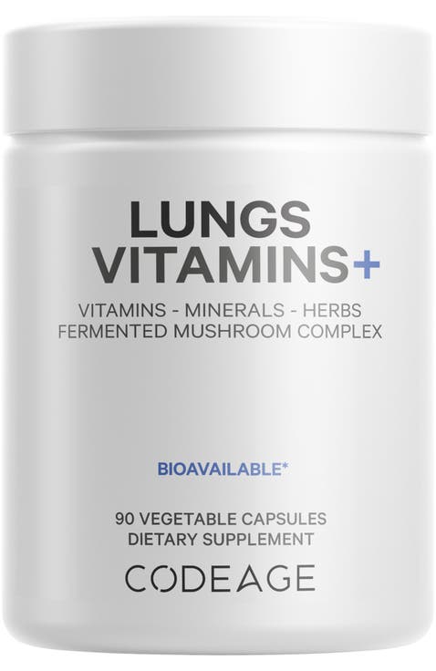 Lungs Vitamins - Multivitamins & Minerals Supplement