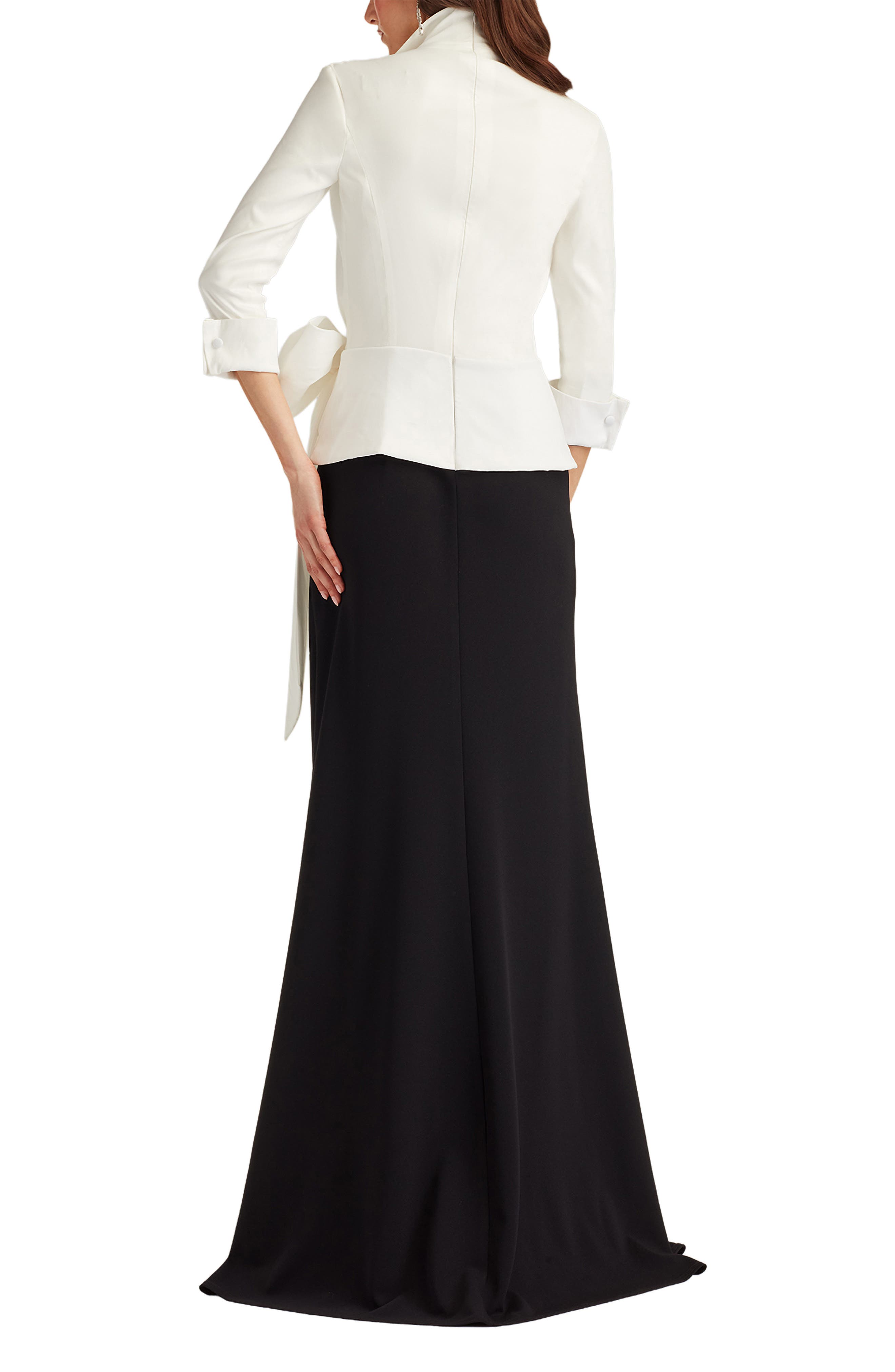 Oversize Bow Sheath Gown - image 2