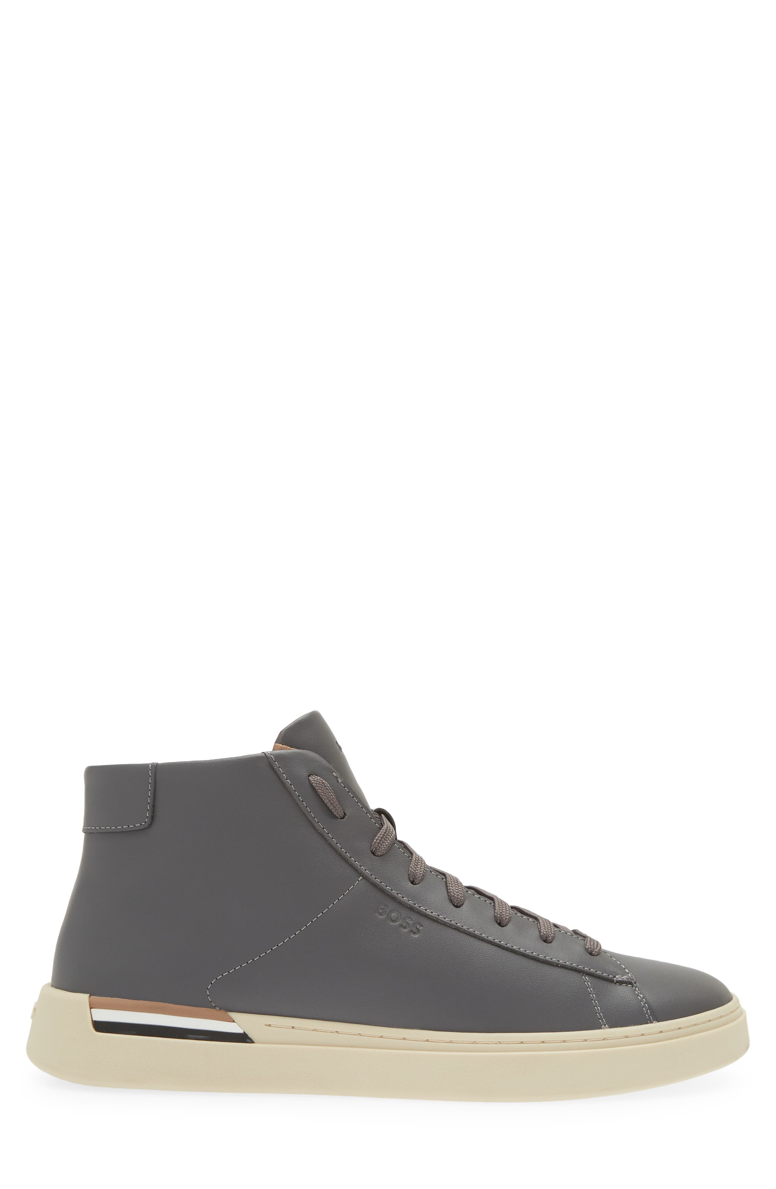 BOSS Clint High Top Sneaker, Alternate, color, 