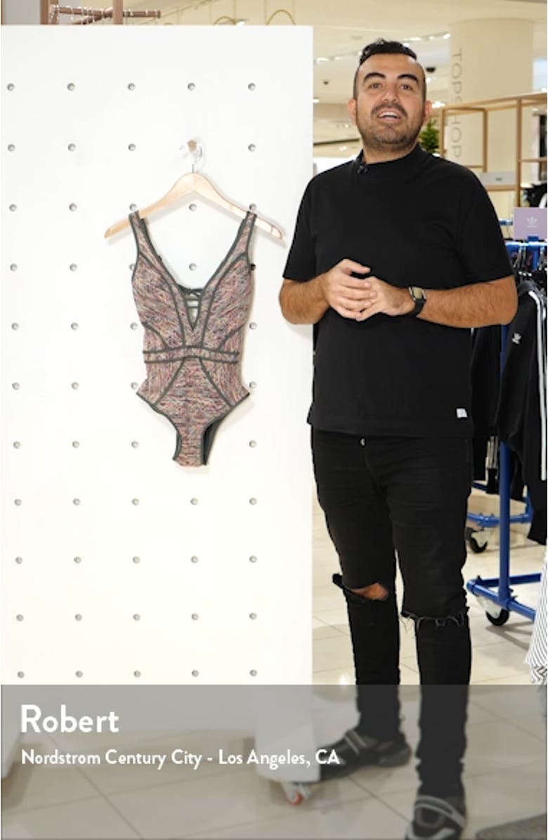 Reveal Plunge One-Piece Swimsuit, sales video thumbnail