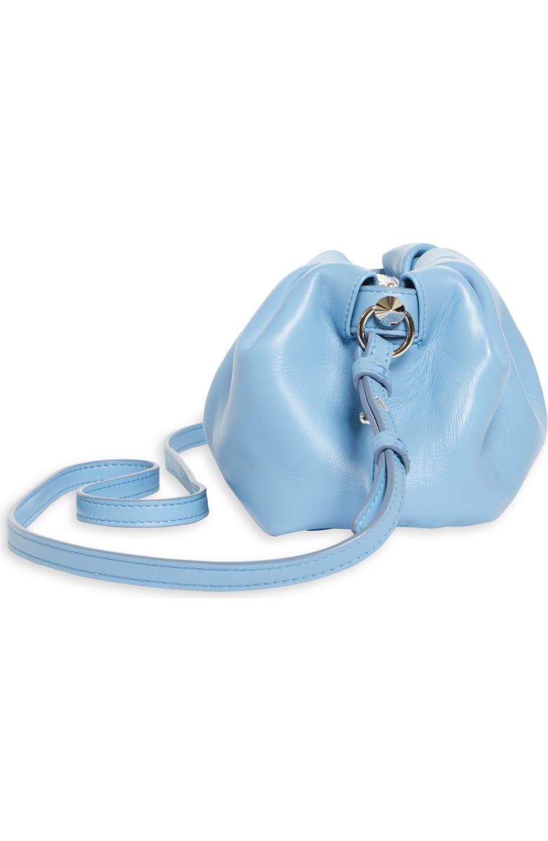 Christian Louboutin Mini Eva Leather Crossbody Bag, Alternate, color, 4375 Ceruleo