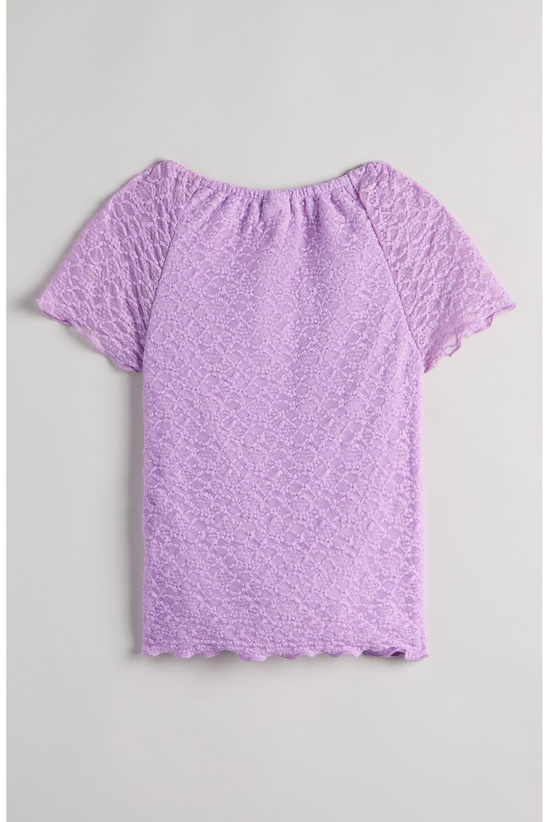 Kids' Lace Top, Alternate, color, PURPLE LUPINE