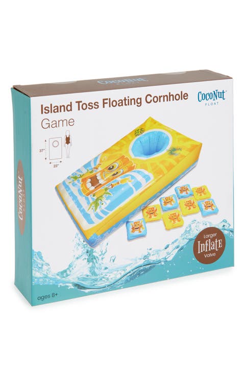 Island Toss Floating Cornhole Game