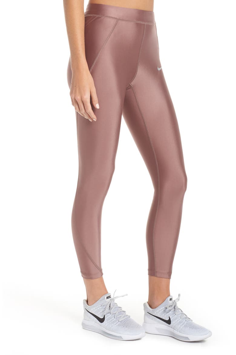 Power Speed 7/8 Running Tights, Alternate, color, SMOKEY MAUVE