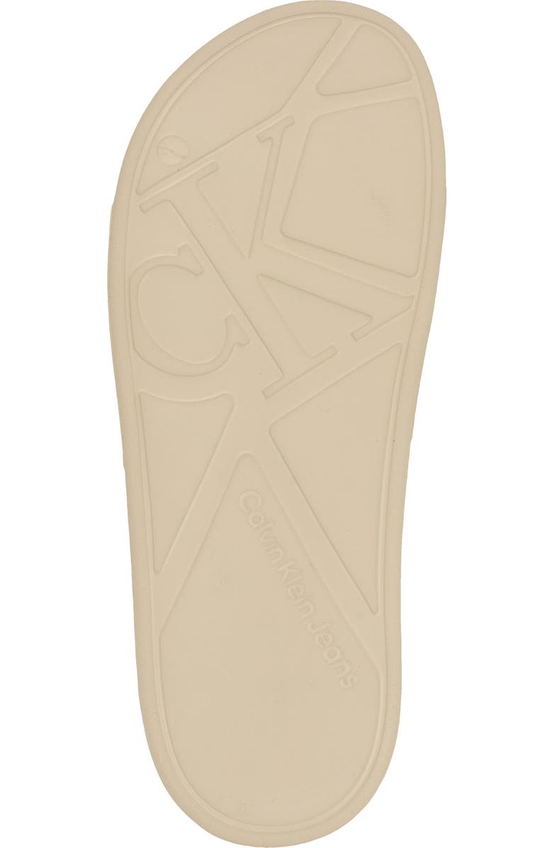 Calvin Klein Wythe Slide Sandal, Alternate, color, Medium Natural