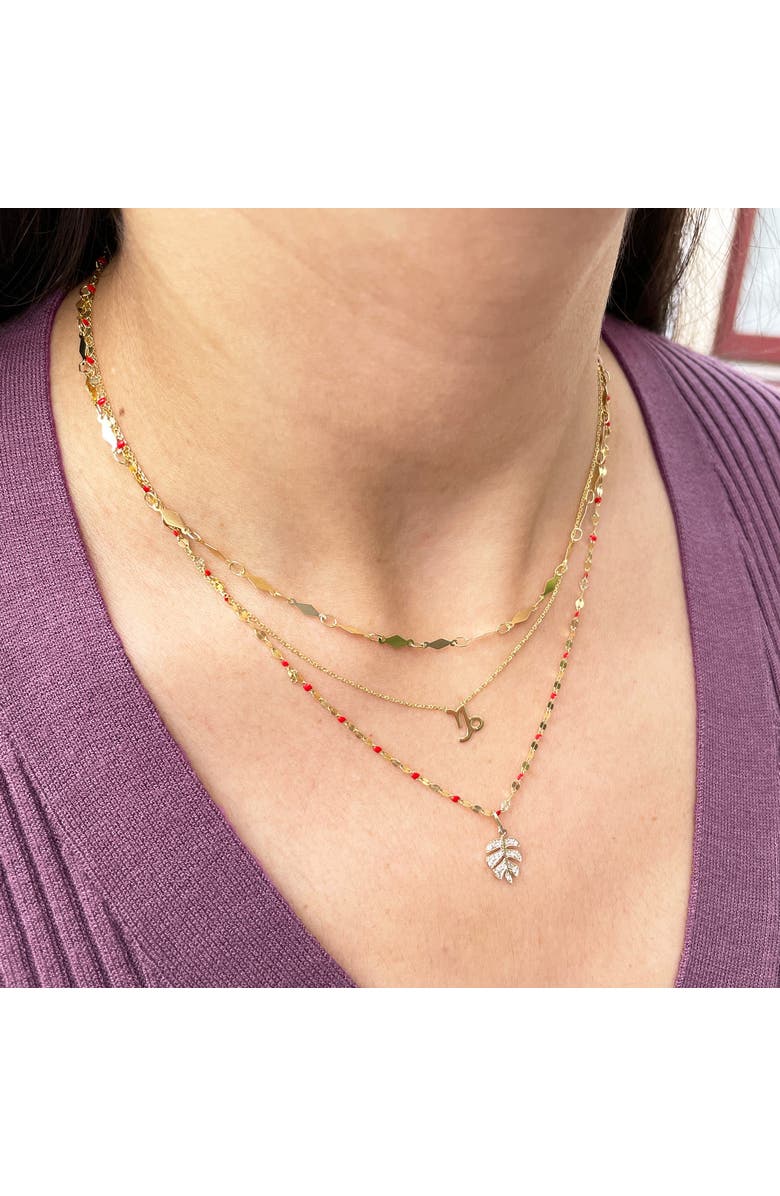 The Lovery Fine Jewelry Gold Kite Chain Necklace, Alternate, color, Yellow Gold