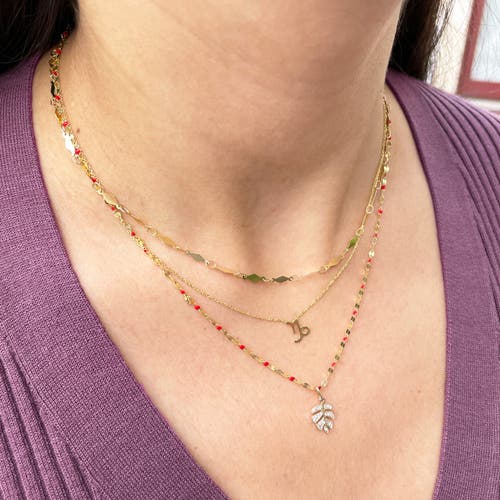 The Lovery Fine Jewelry Gold Kite Chain Necklace In Gold