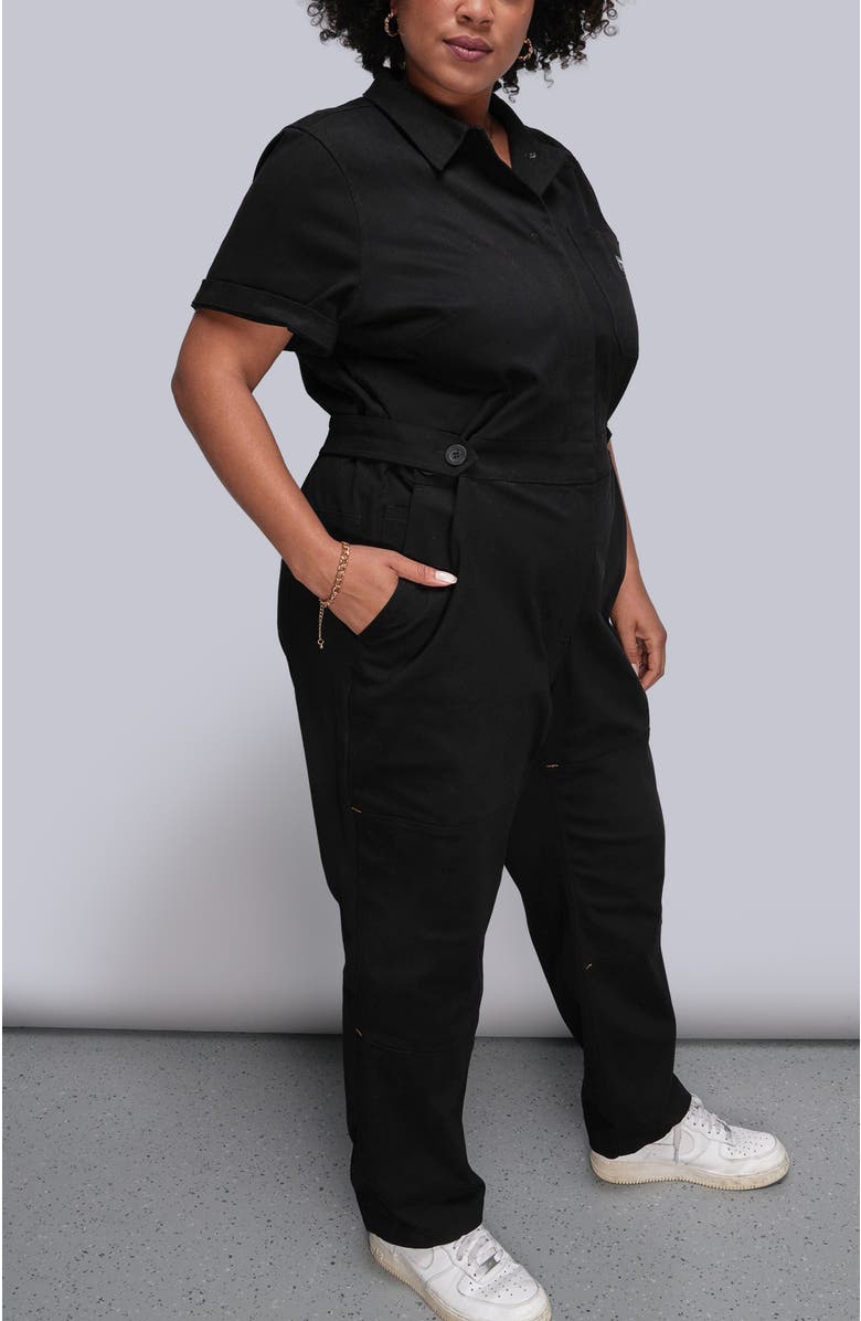 WILDFANG The Essential High Waisted Coverall, Alternate, color, Black