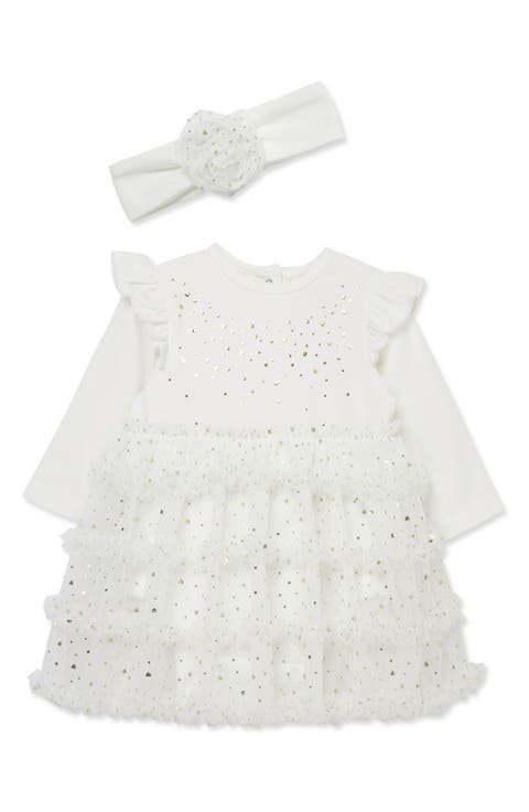 Kids' Star Shine Tutu Bodysuit Dress & Headband Set (Baby)
