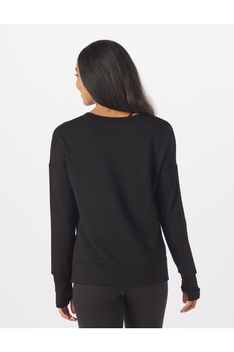 Lounge Long Sleeve, Alternate, color, Black