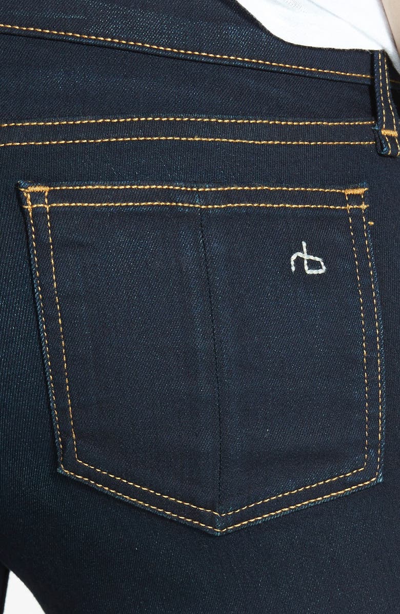 rag & bone/JEAN 'The Skinny' Mid Rise Jeans, Alternate, color, 