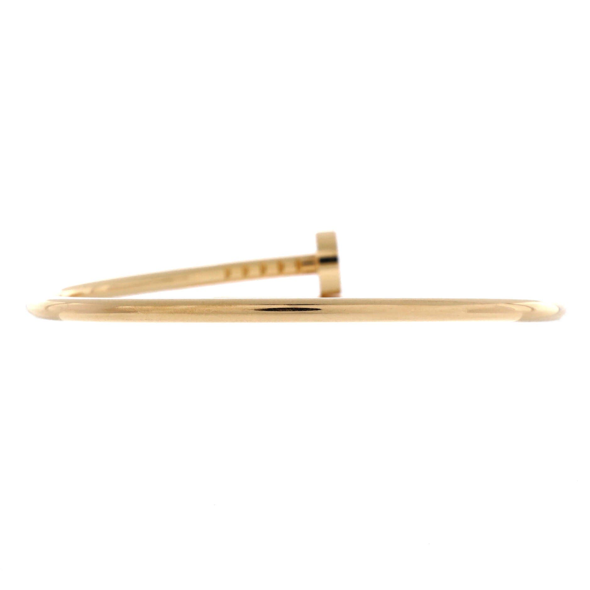 Juste un Clou Bracelet 18K Yellow Gold Small, Alternate, color, Metallic Gold
