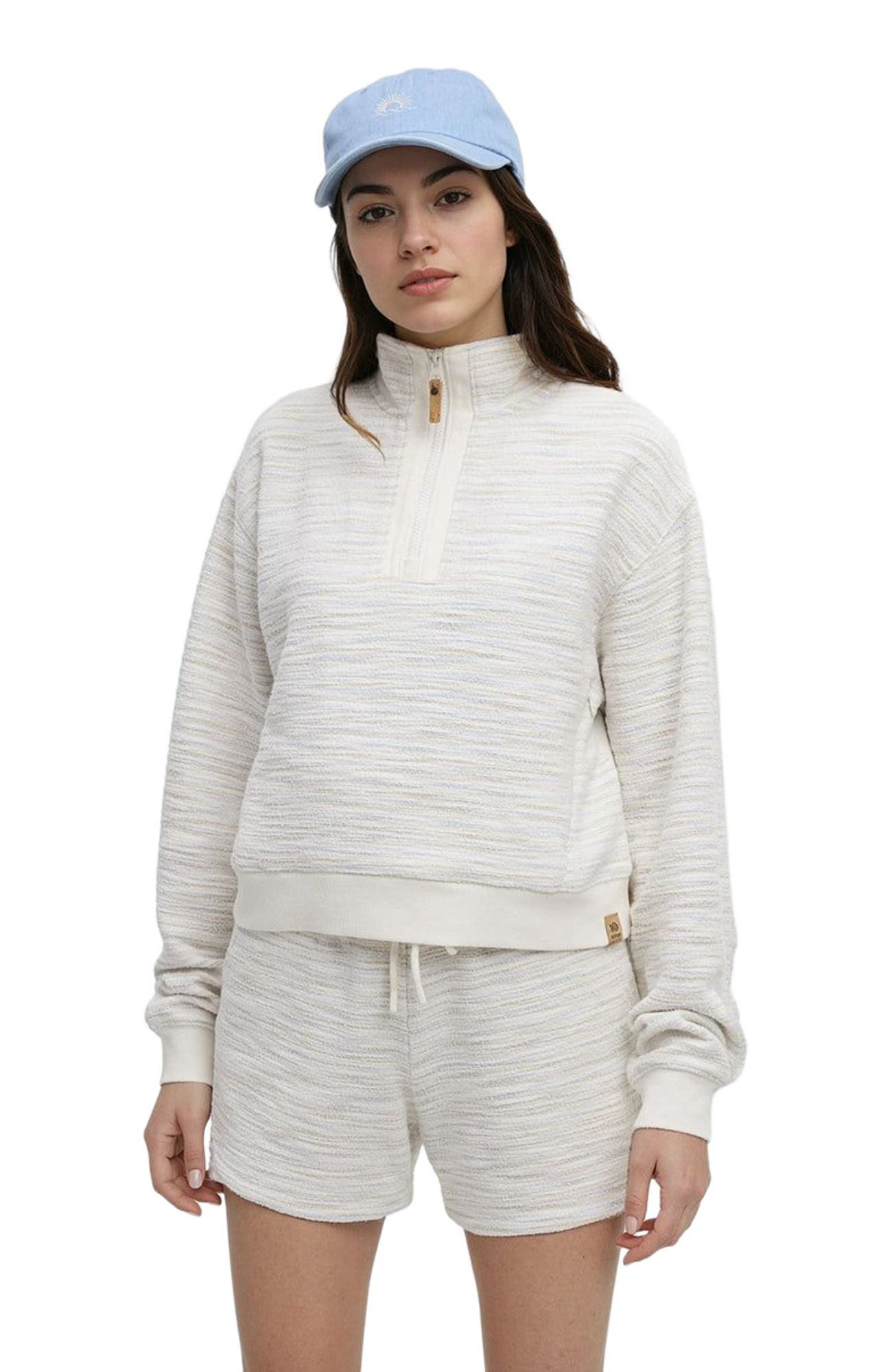 selected Cotton White Flash Stripe