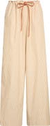 Kallmeyer Wesley Wide Leg Cotton Drawstring Pants