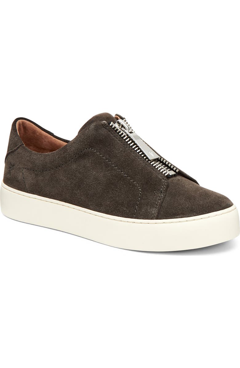 Frye Lena Zip Platform Sneaker, Main, color,