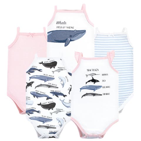 Soft Cotton Sleeveless Infant Bodysuits (Baby)