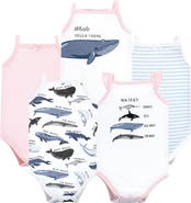 Hudson Baby Soft Cotton Sleeveless Infant Bodysuits