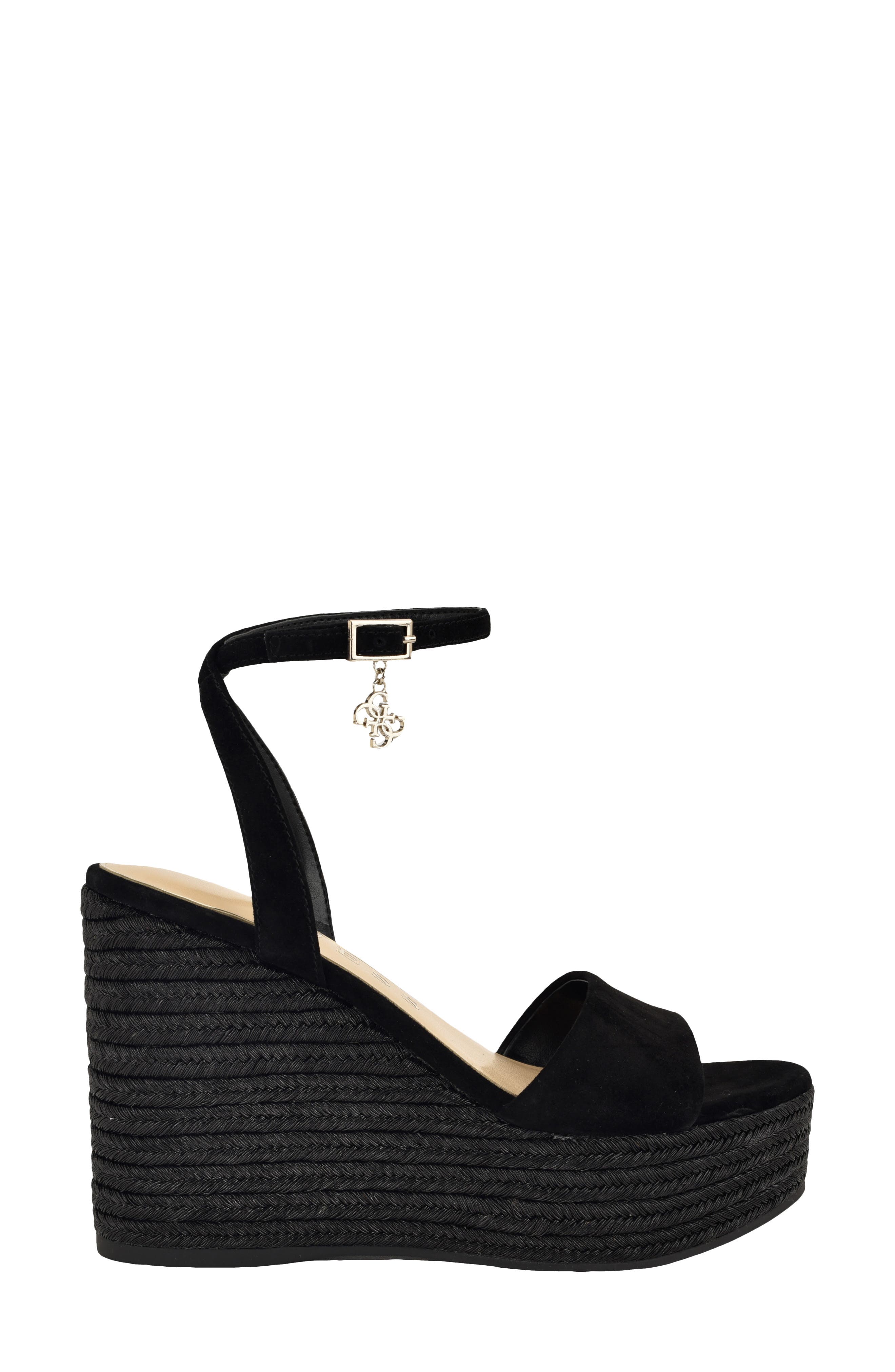 GUESS Gweverly Platform Wedge Sandal, Alternate, color, 