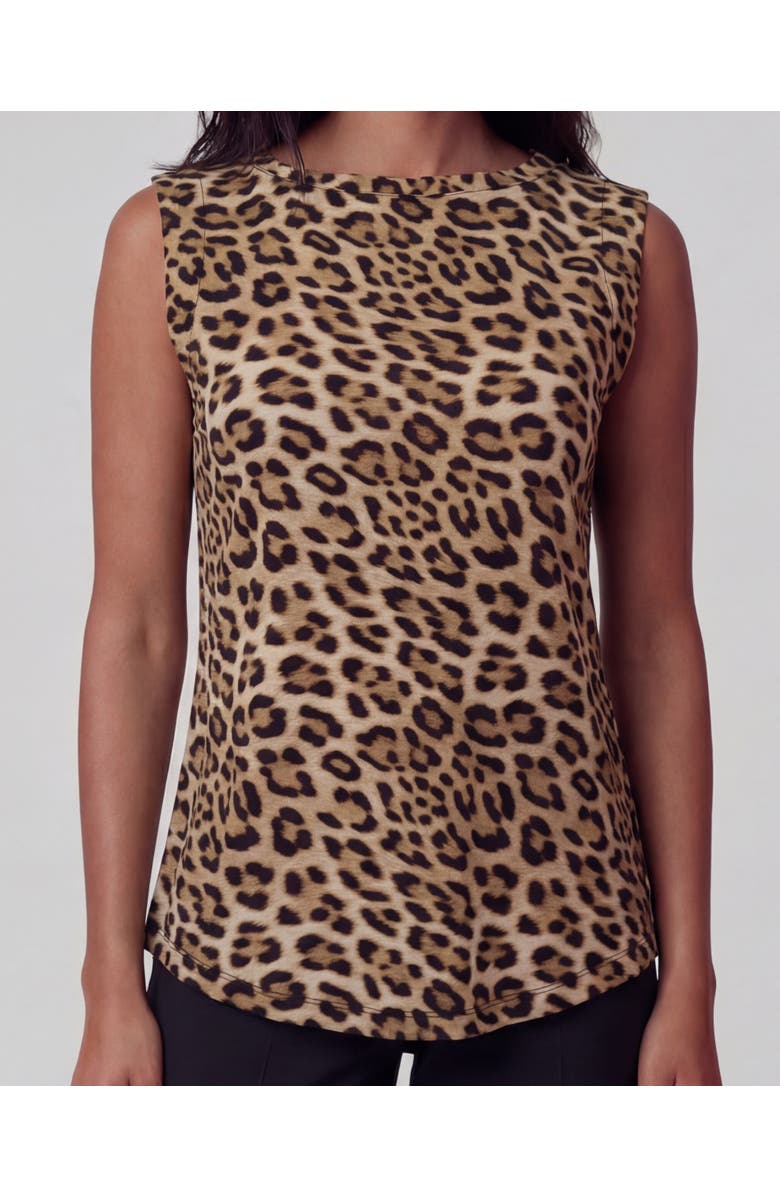 Lords of Harlech Leopard Womens Muscle Tank, Alternate, color, Leopard Brown