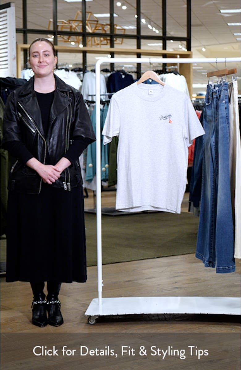 Dodgers Serif Graphic T-Shirt, sales video thumbnail