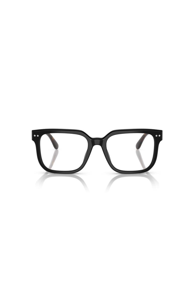 51mm Rectangle optical glasses, Alternate, color, Black