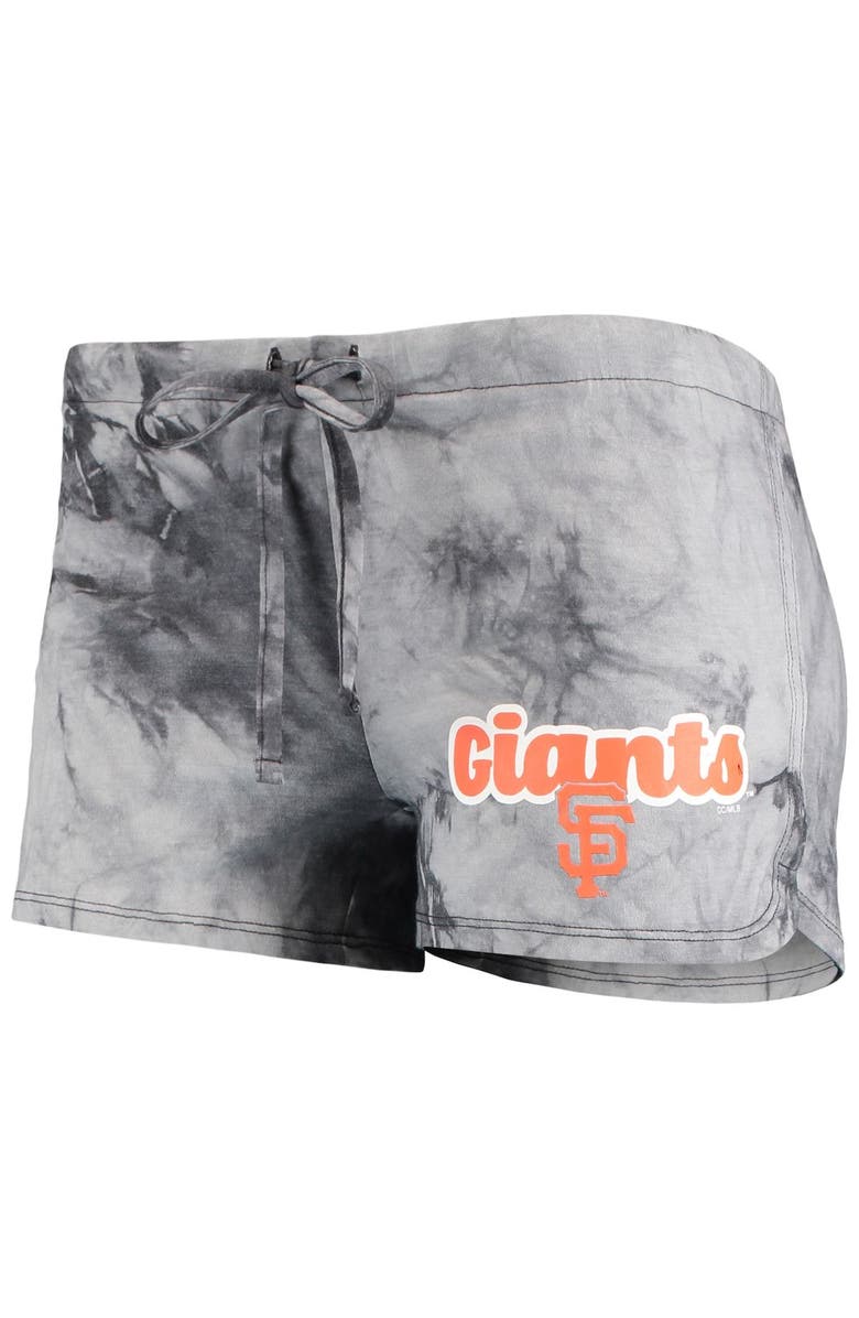 CONCEPTS SPORT Women's Concepts Sport Charcoal San Francisco Giants Billboard Racerback Tank Top & Shorts Set, Alternate, color, Charcoal