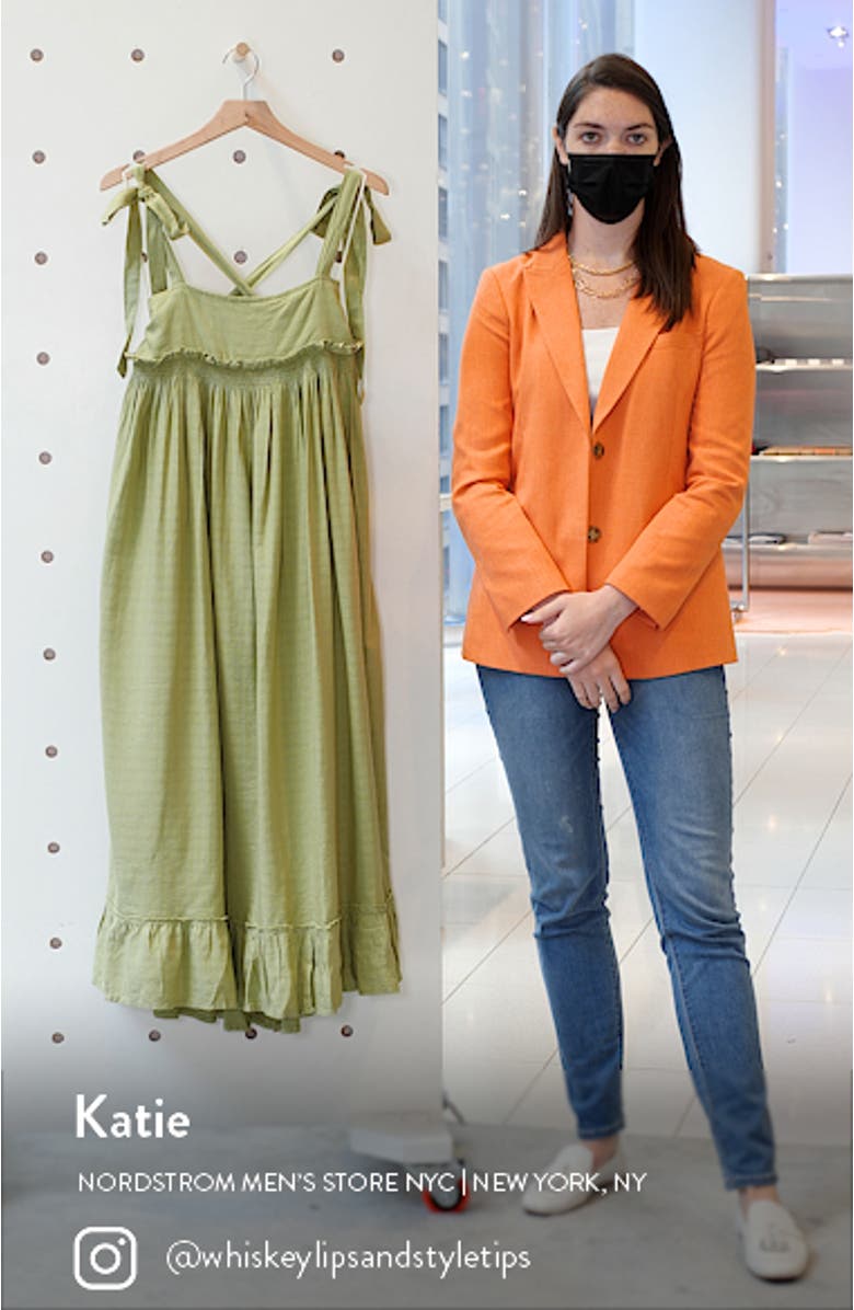 free-est Gretchen Convertible Pinafore Maxi Dress, sales video thumbnail