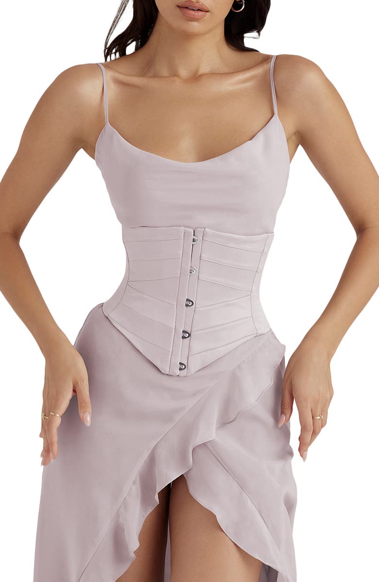 HOUSE OF CB Underbust Corset, Main, color, 