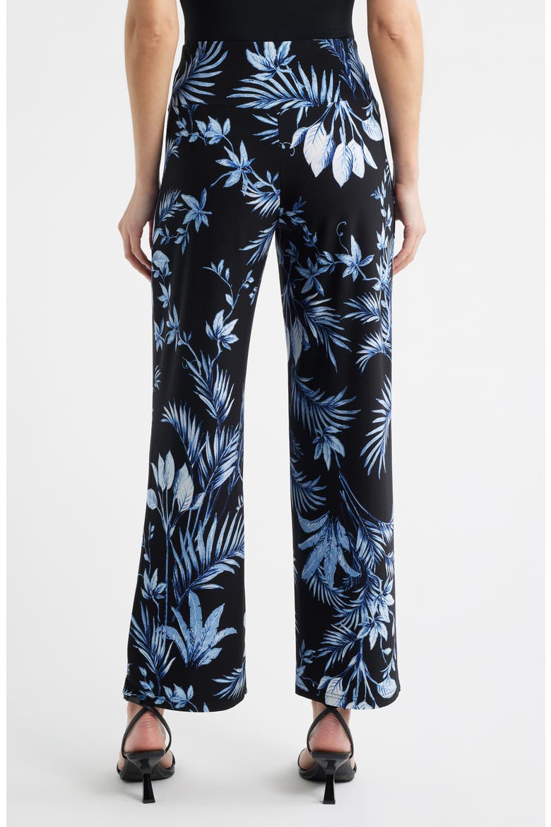 Pull-On Wide Leg Pants, Alternate, color, ANNE BLACK MULTI