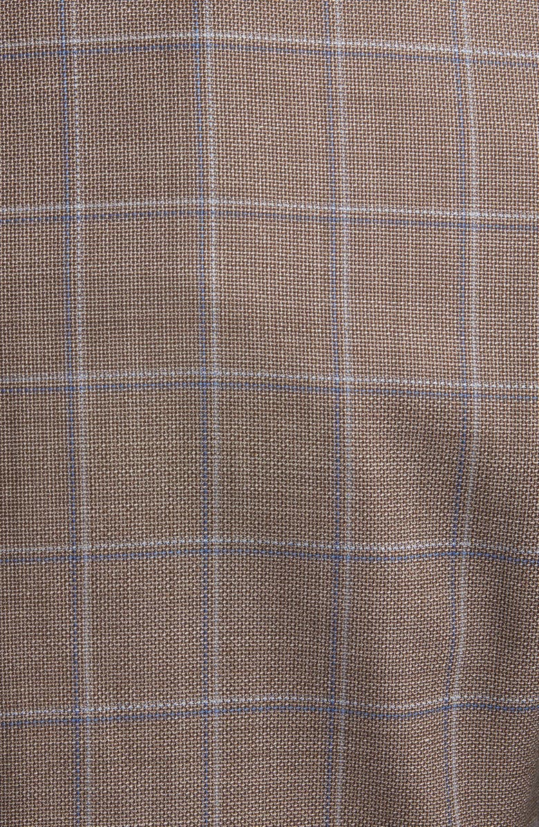 BOSS Hutson Windowpane Check Wool Sport Coat, Alternate, color, 