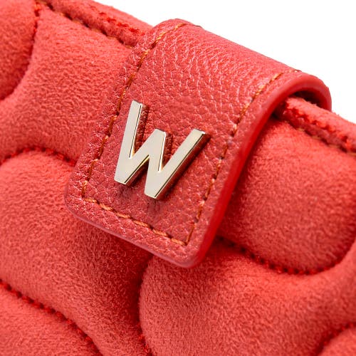 Wolf Mimi Swirl Card Case In Radiant Red