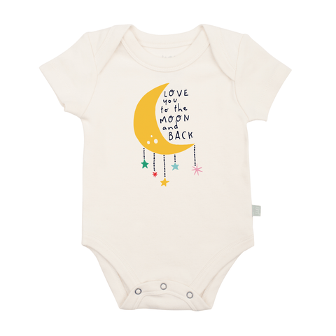 Organic Baby Graphic Bodysuit | Moon and Back (baby)