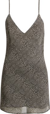 Bella Venice The Jordan Leopard Print Minidress
