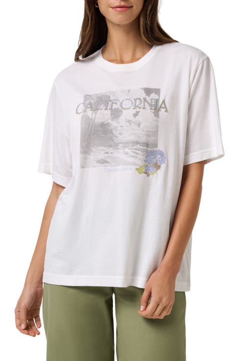 California Boyfriend Graphic T-Shirt