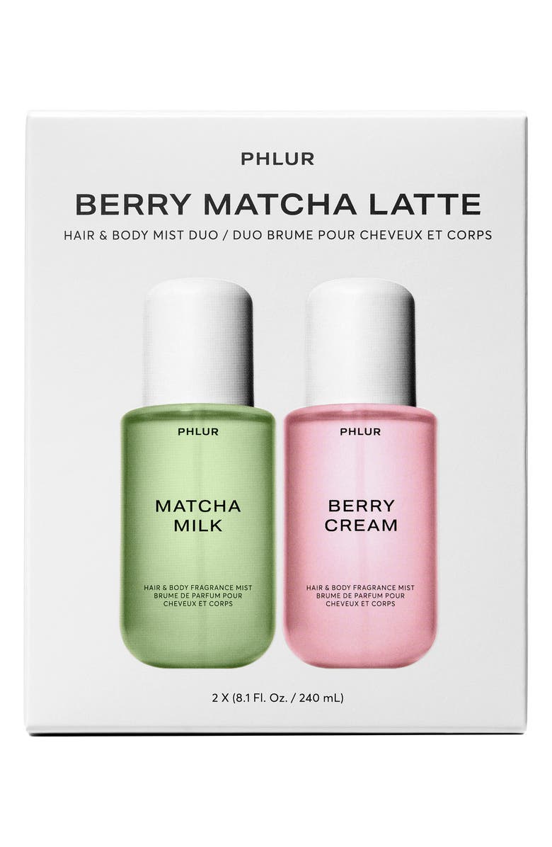 PHLUR Berry Matcha Hair & Body Mist Set $68 Value, Alternate, color, 
