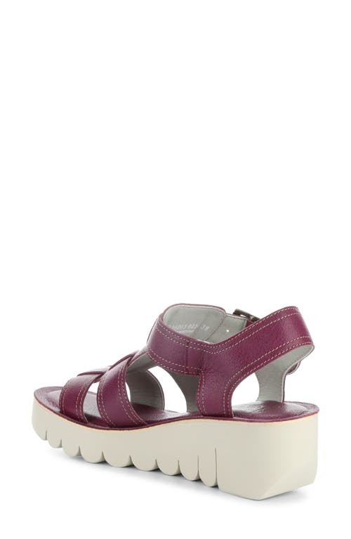 FLY LONDON FLY LONDON YUDD PLATFORM WEDGE SANDAL