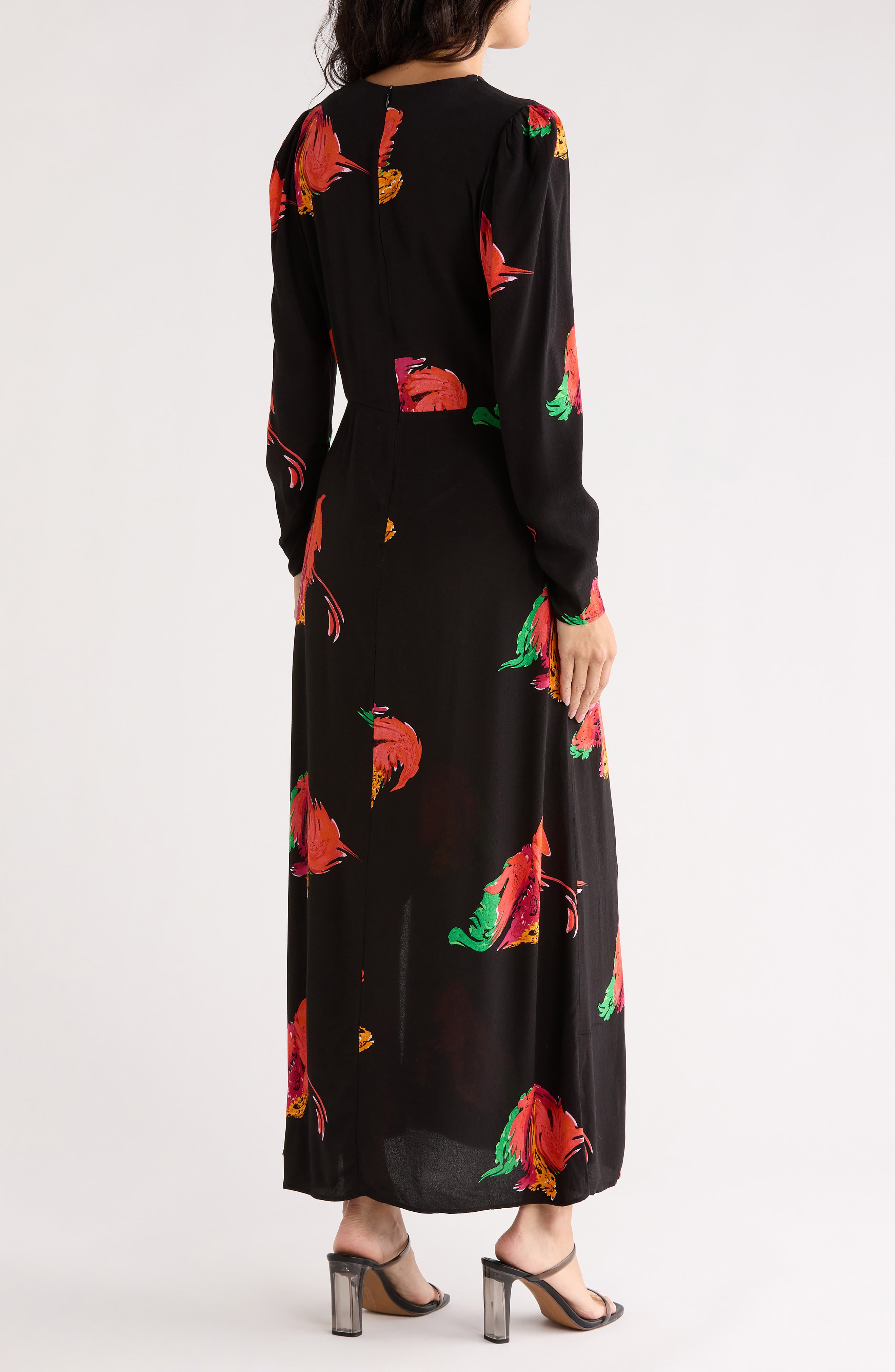 Floral Long Sleeve Dress - image 2