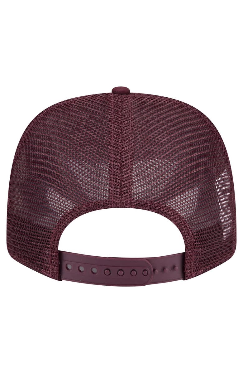 New Era Men's New Era Maroon Minnesota Golden Gophers Primary 9SEVENTY Trucker Stretch-Snap Hat, Alternate, color, Maroon