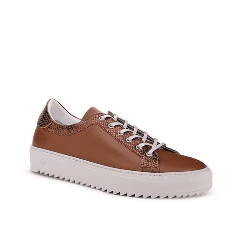 Billy Mens Sneakers, Alternate, color, COGNAC