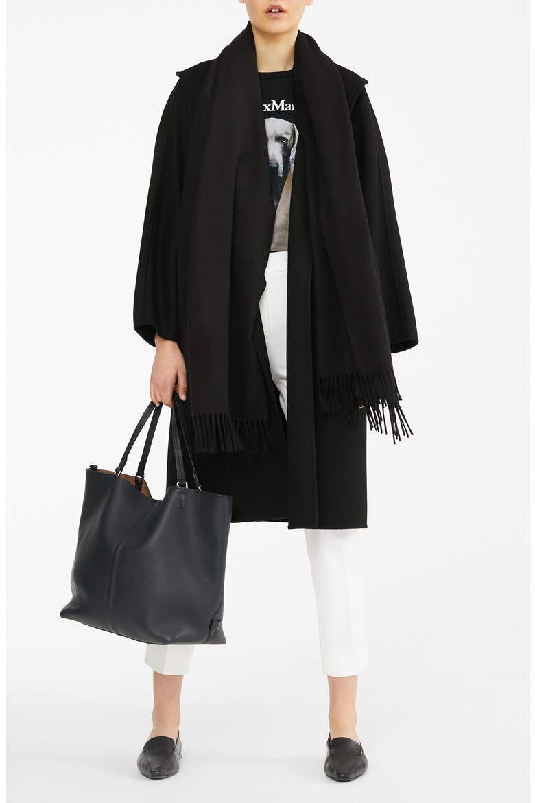 Lilia Cashmere Jacket, Main, color, BLACK