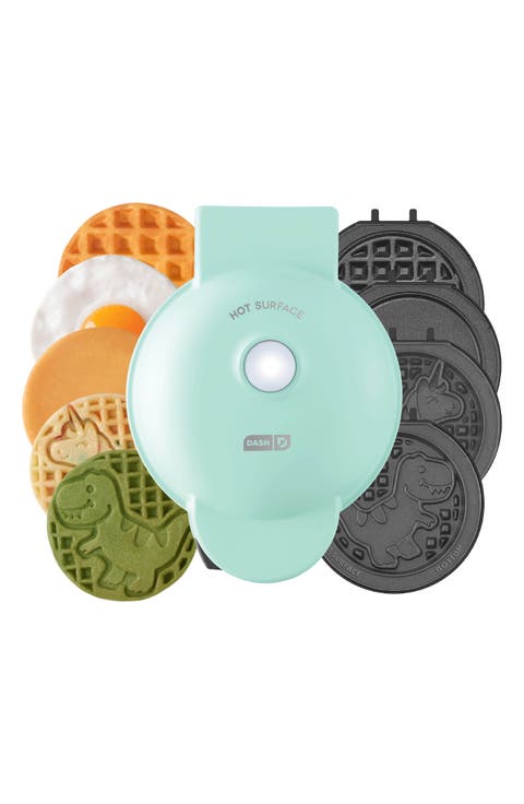 MultiMaker™ Mini Waffle Maker with Removable Plates