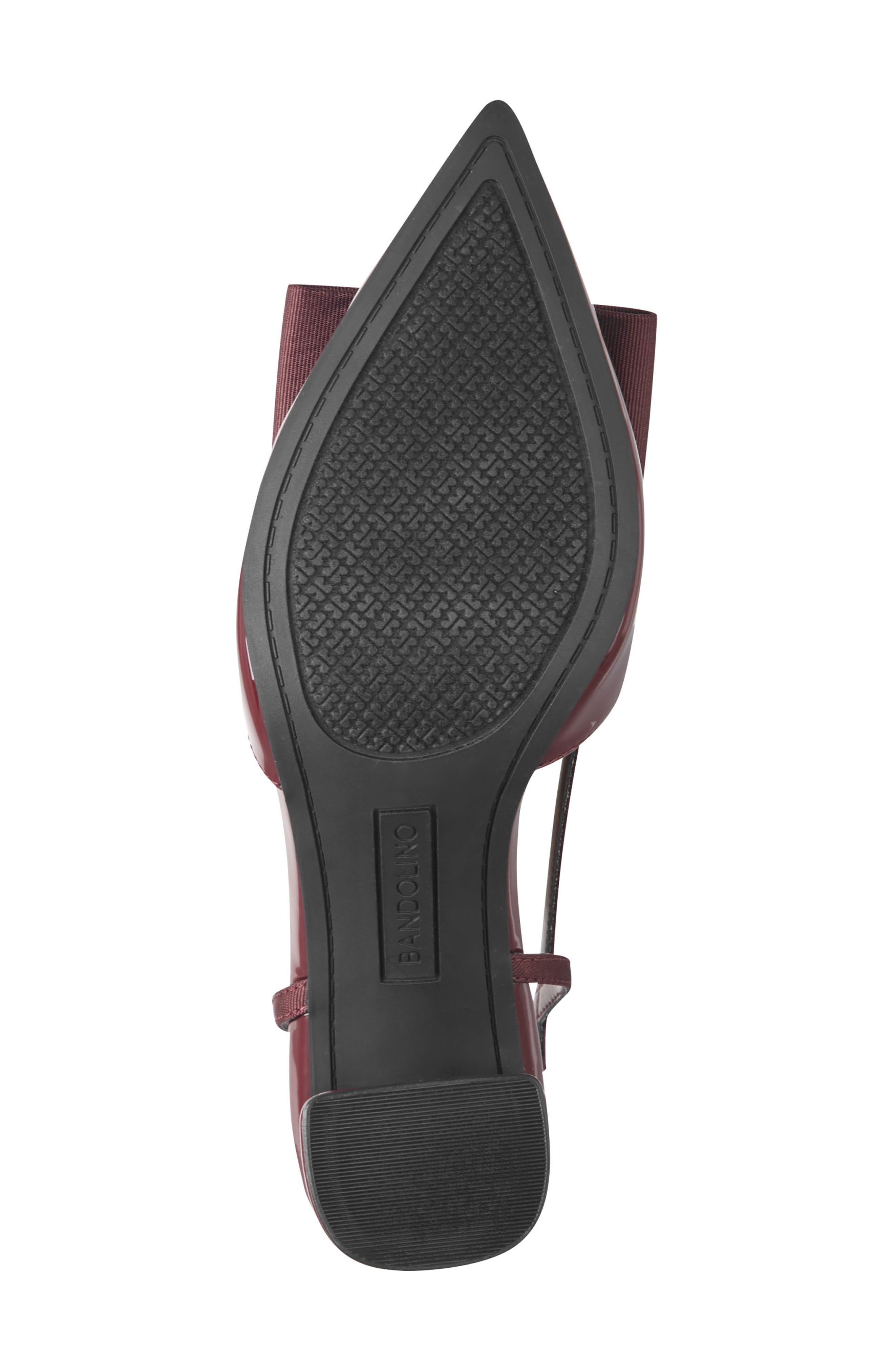 Sanessa Slingback Block Heel Pump, Alternate, color, GARNET