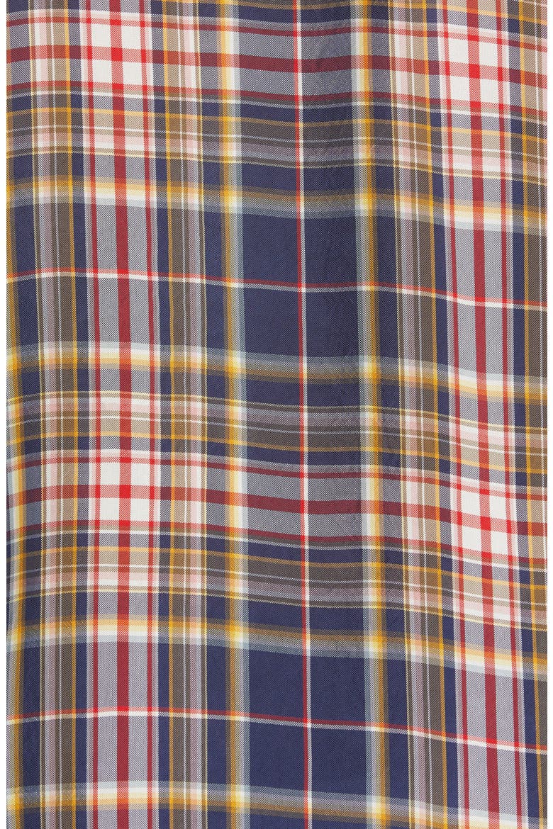 Sea Rooney Ruffle Shoulder Plaid Top, Alternate, color, PLAID