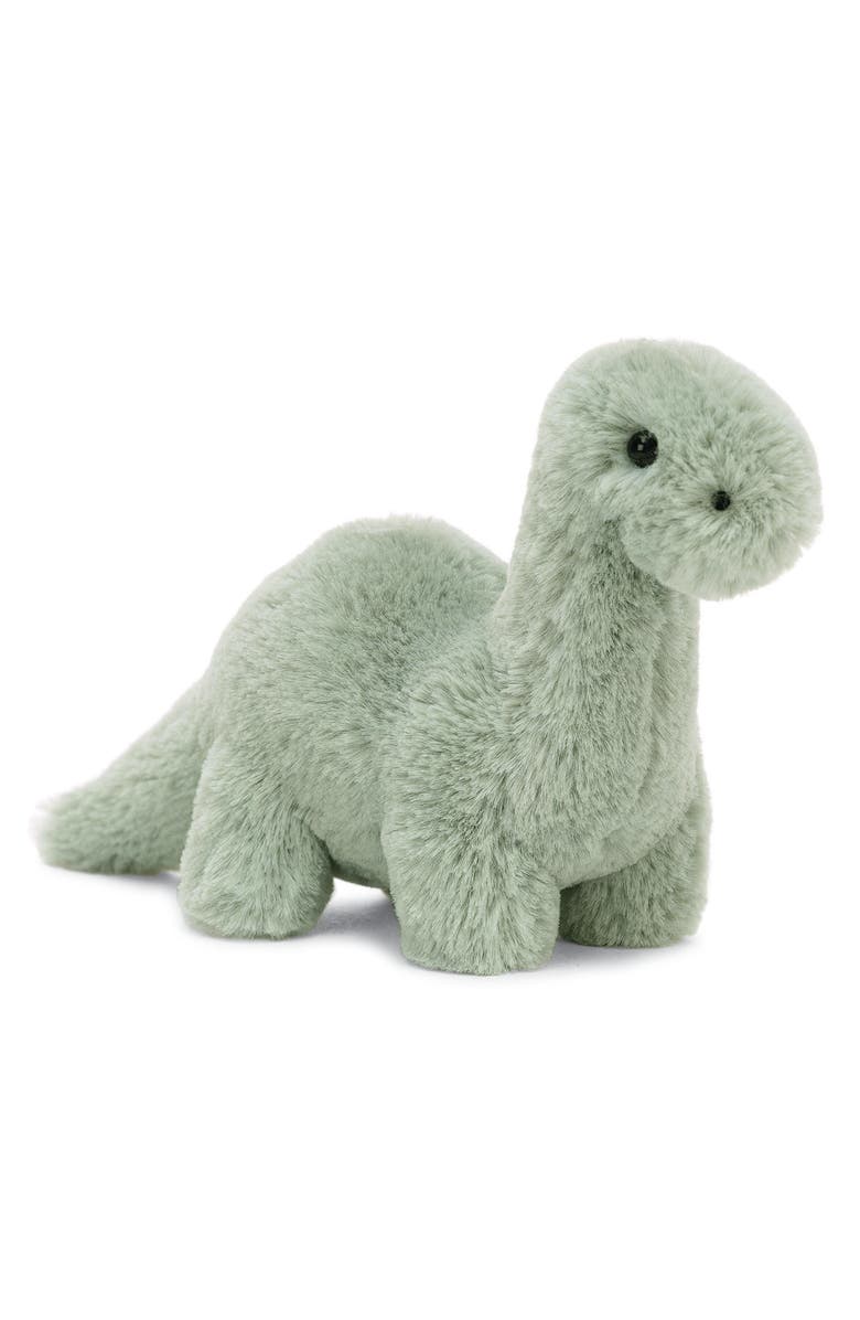 Jellycat Mini Fossily Brontosaurus Stuffed Animal, Main, color,
