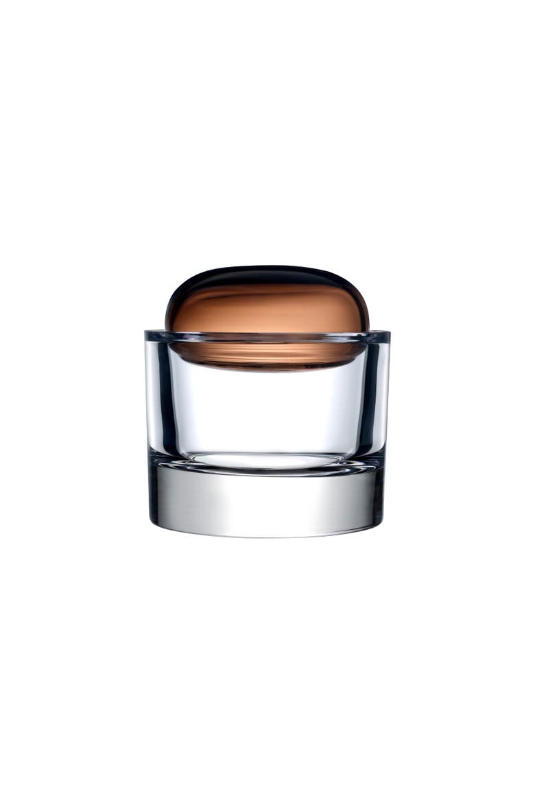 Ecrin Storage Box, Large, Main, color, Caramel Lid