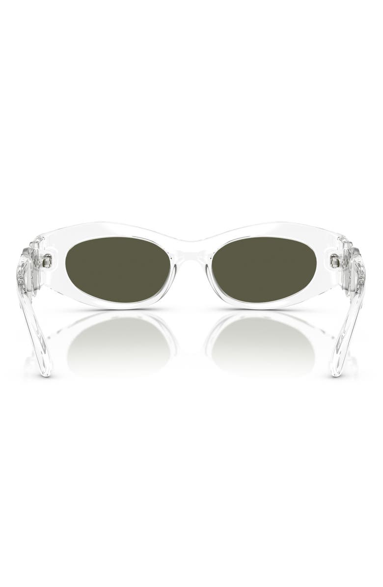 Versace 51mm Oval Sunglasses, Alternate, color,