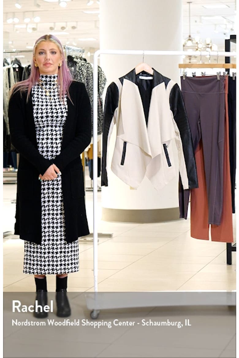 Drape Front Jacket video
