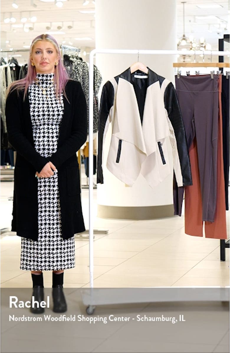 Drape Front Jacket, sales video thumbnail